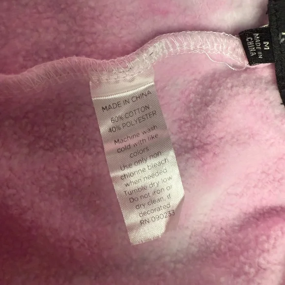 PacSun Pink Tie-Dye Sweatpants M - Picture 5 of 9